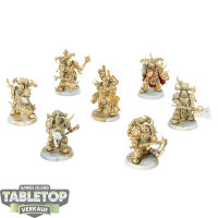 Death Guard - 7x Plague Marines - teilweise bemalt