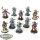 Thousand Sons - 10x Rubric Marines - teilweise bemalt