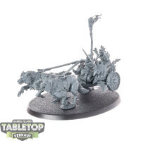 Gloomspite Gitz - Snarlboss on War-Wheela - unbemalt