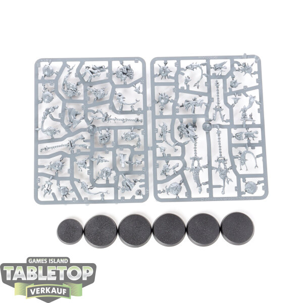 Gloomspite Gitz - 5x Loonsmasha Fanatics - im Gussrahmen