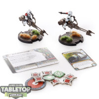Galaktisches Imperium - 2x 74-Z Speeder Bikes - bemalt