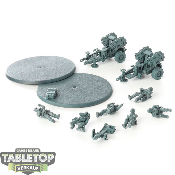 Astra Militarum - 2x Field Ordnance Battery - unbemalt