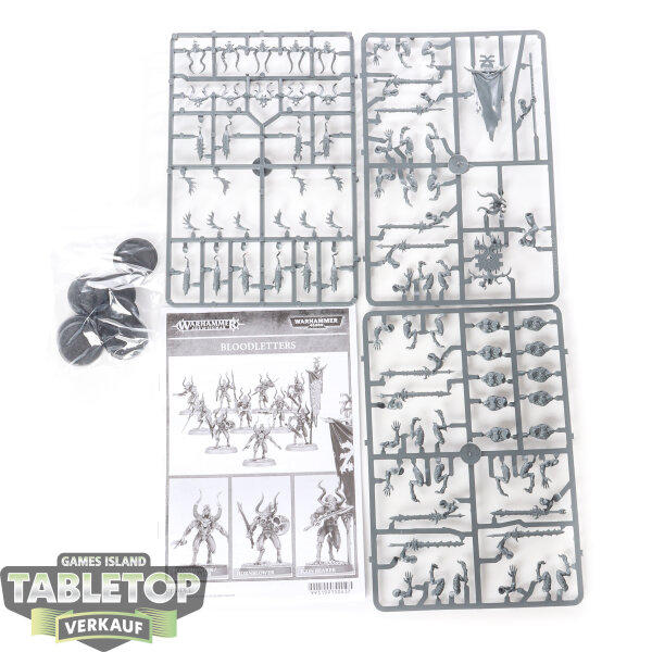 Blades of Khorne - 10x Bloodletters - im Gussrahmen