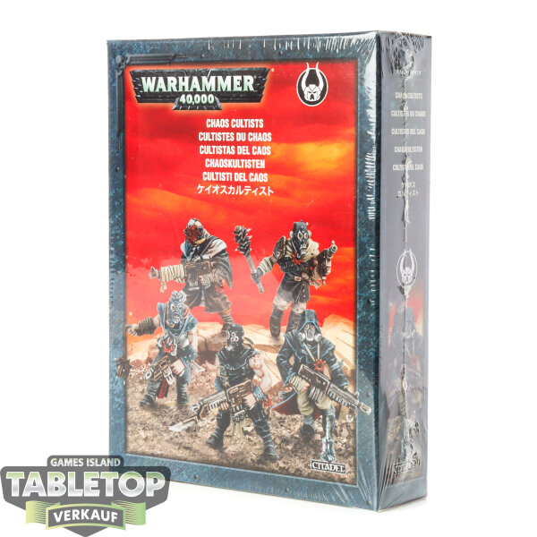 Chaos Space Marines - 5x Chaos Cultists klassisch - Originalverpackt / Neu