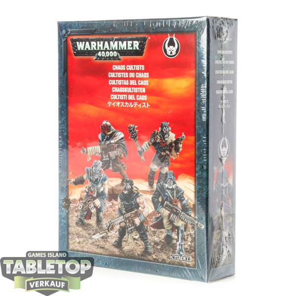 Chaos Space Marines - 5x Chaos Cultists klassisch - Originalverpackt / Neu
