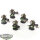 Necrons - 5x Immortals - teilweise bemalt