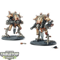 Chaos Knights - 2x War Dog Brigands - bemalt