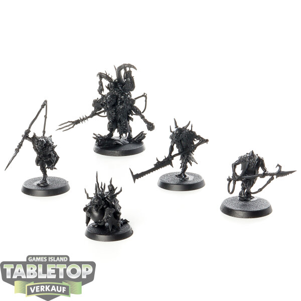 Orruk Warclans - 5x Monsta-Killaz - grundiert