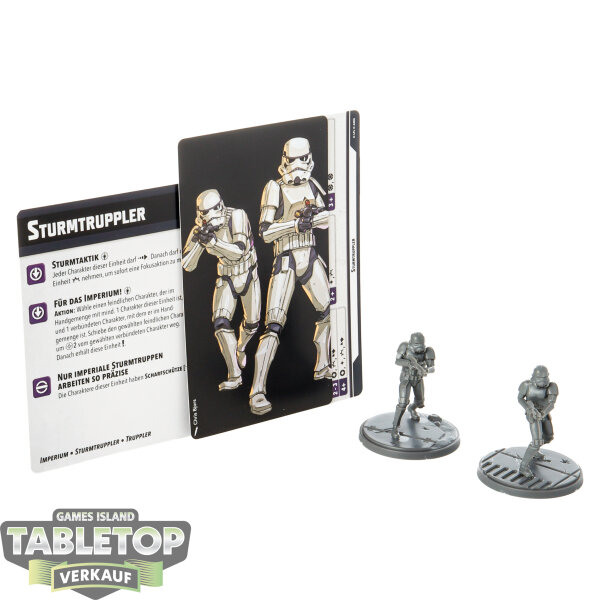 Galaktisches Imperium - 2x Stormtrooper - unbemalt