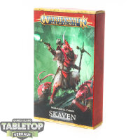 Skaven - Warscroll Cards 4th Edition - englisch