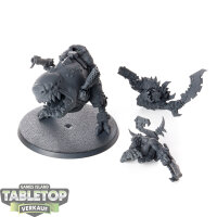 Orks - Mozrog Skragbad / Beastboss on Squigosaur - grundiert