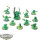 Orks - 10x Ork Gretchin & 1x Runtherd - teilweise bemalt