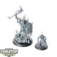 Orruk Warclans - Killaboss with Stab-grot - unbemalt