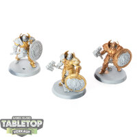 Stormcast Eternals - 3x Annihilators - teilweise bemalt