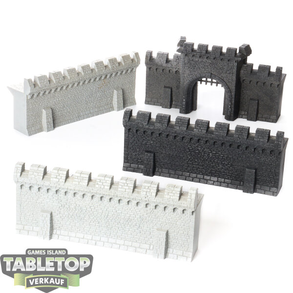 Gelände - Warhammer Fortress - teilweise bemalt
