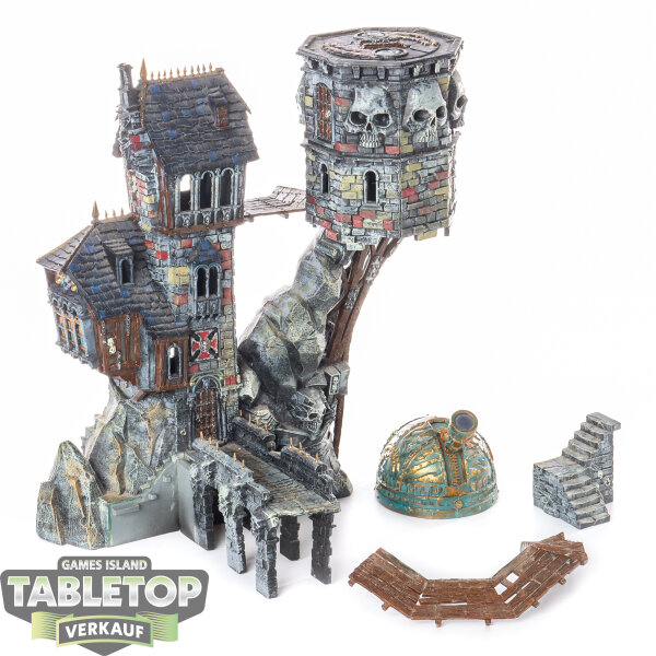 Gelände - Skullvane Manse, Lair of the Astromancer - bemalt