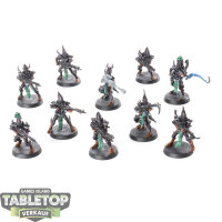 Drukhari - 10x Kabalite Warriors - teilweise bemalt