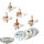 Fyreslayers - 5x Auric Hearthguard - teilweise bemalt
