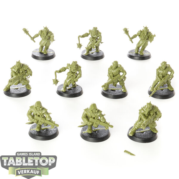 Chaos Space Marines - 10x Chaos Cultists klassisch - unbemalt