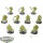 Chaos Space Marines - 10x Chaos Cultists klassisch - unbemalt