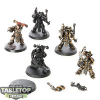 Chaos Space Marines - 5x Havocs - teilweise bemalt