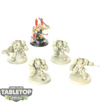 Dark Angels - 5x Deathwing Terminators - teilweise bemalt