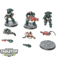 Space Marines - 3x Primaris Eradicators - bemalt