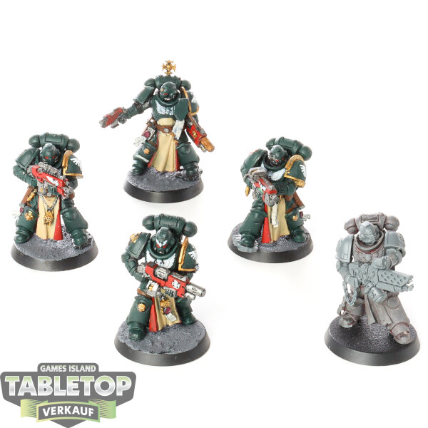 Deathwatch - 5x Sternguard Veteran Squad - teilweise bemalt