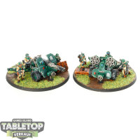 Astra Militarum - 2x Field Ordnance Battery - bemalt