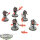 Necrons - 5x Triarch Praetorians - teilweise bemalt