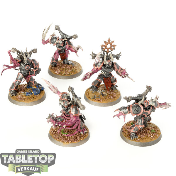 Chaos Space Marines - 5x Possessed - bemalt