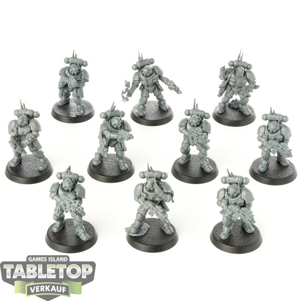 Space Marines - 10x Infiltrator Squad - unbemalt