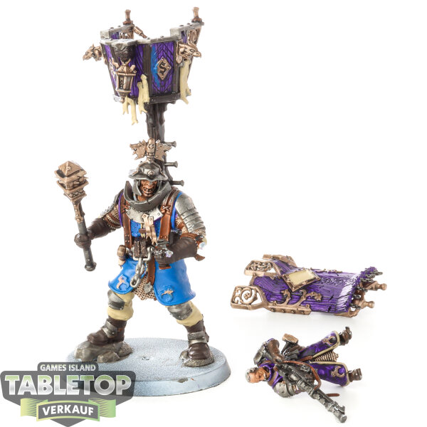 Cities of Sigmar - Fusil-Major on Ogor Warhulk - bemalt