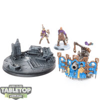 Cities of Sigmar - Ironweld Great Cannon - teilweise bemalt