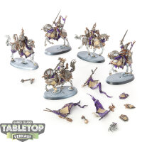 Cities of Sigmar - 5x Freeguild Cavaliers - teilweise bemalt