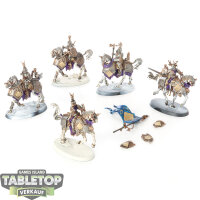 Cities of Sigmar - 5x Freeguild Cavaliers - teilweise bemalt