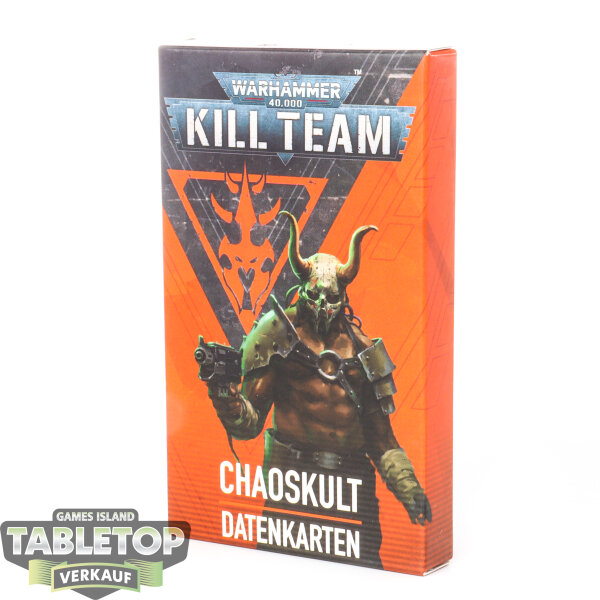 Kill Team - Kill Team: Chaos Cult – Datacards - deutsch