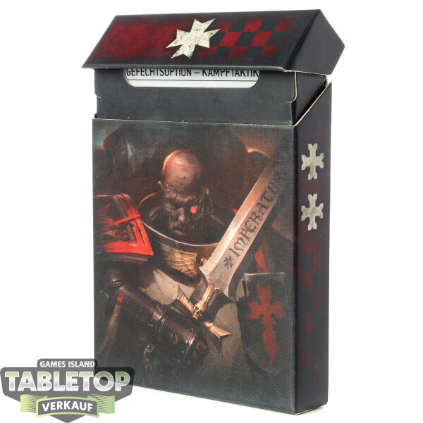 Black Templars - Data Cards 9. Edition - deutsch