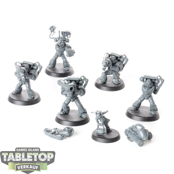 Space Marines - 5x Devastator Squad - unbemalt