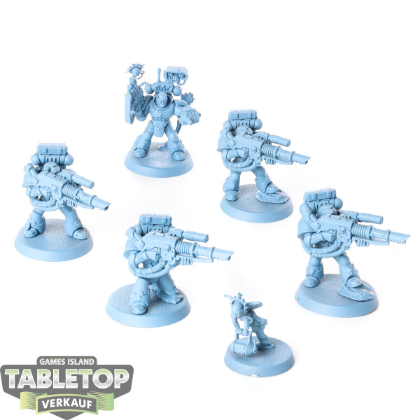 Space Marines - 5x Devastator Squad - grundiert