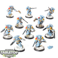 Space Wolves - 10x Blood Claws - bemalt