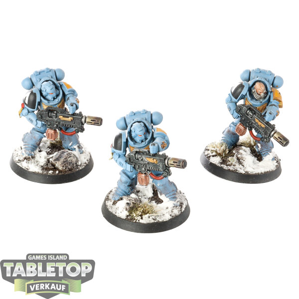 Space Wolves - 3x Primaris Eradicators - bemalt