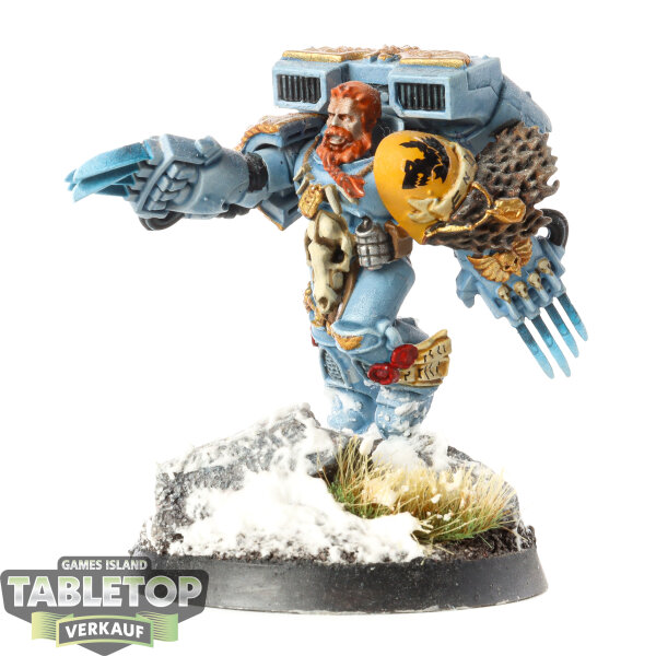 Space Wolves - Captain with Jump Pack - bemalt