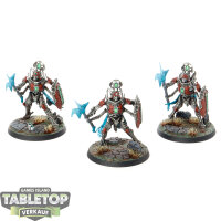 Ossiarch Bonereapers - 3x Necropolis Stalkers - bemalt