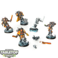 Space Wolves - 5x Assault Intercessors with Jump Packs -...