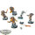 Space Wolves - 5x Assault Intercessors with Jump Packs - teilweise bemalt