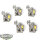 Miniaturen - 5x Chaos Warriors - unbemalt