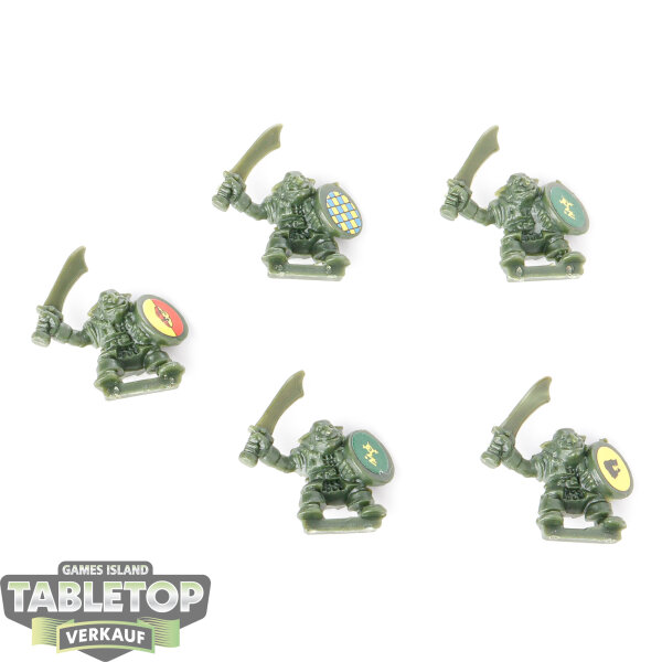 Miniaturen - 5x Goblins - unbemalt