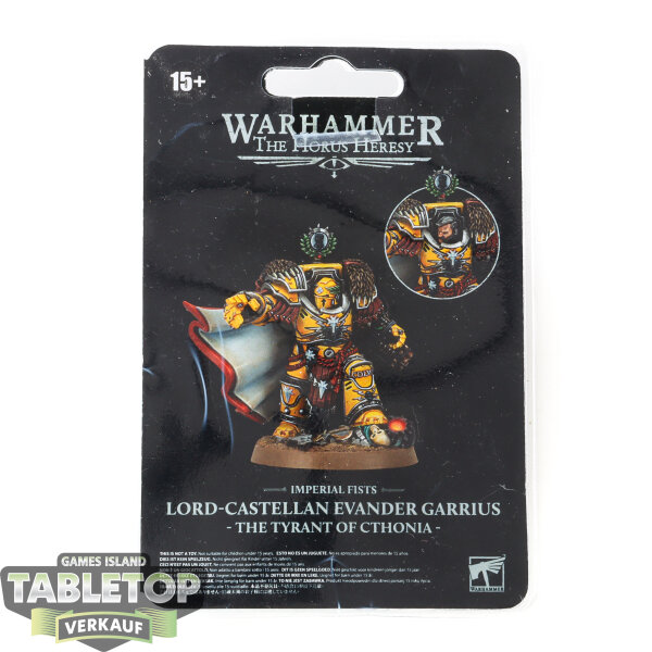 Horus Heresy - Lord Castellan Evander Garrius, The Tyrant of Cthonia - Originalverpackt / Neu