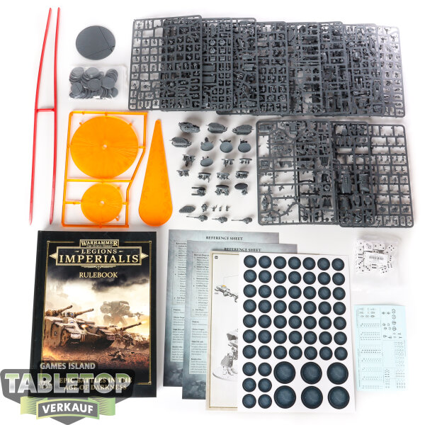 Legion Imperiales - Warhammer: The Horus Heresy – Legions Imperialis - teilweise gebaut